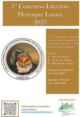 1º Concurso Literário da União de Freguesias de Alhandra, São João dos Montes e Calhandriz - Henrique Lamas